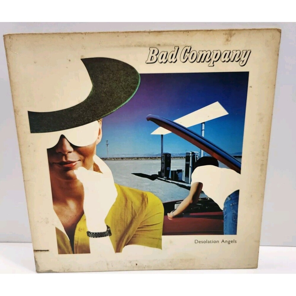 BAD COMPANY "Desolation Angels" Vinyl Record LP Atlantic Record G+ 1979 SS 8506